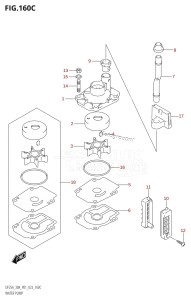 DF30A From 03003F-140001 (P01)  2021 drawing WATER PUMP (DF30AQ)