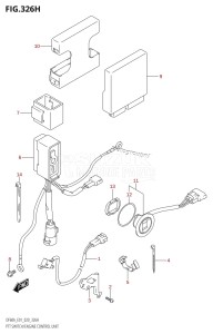 DF60A From 06002F-040001 (E01 E40)  2020 drawing PTT SWITCH /​ ENGINE CONTROL UNIT (DF50AVTH:E01)