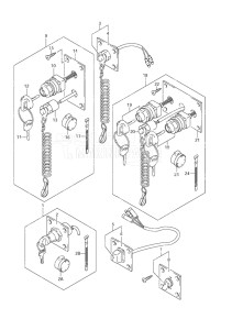 Outboard DF 60 drawing Switch