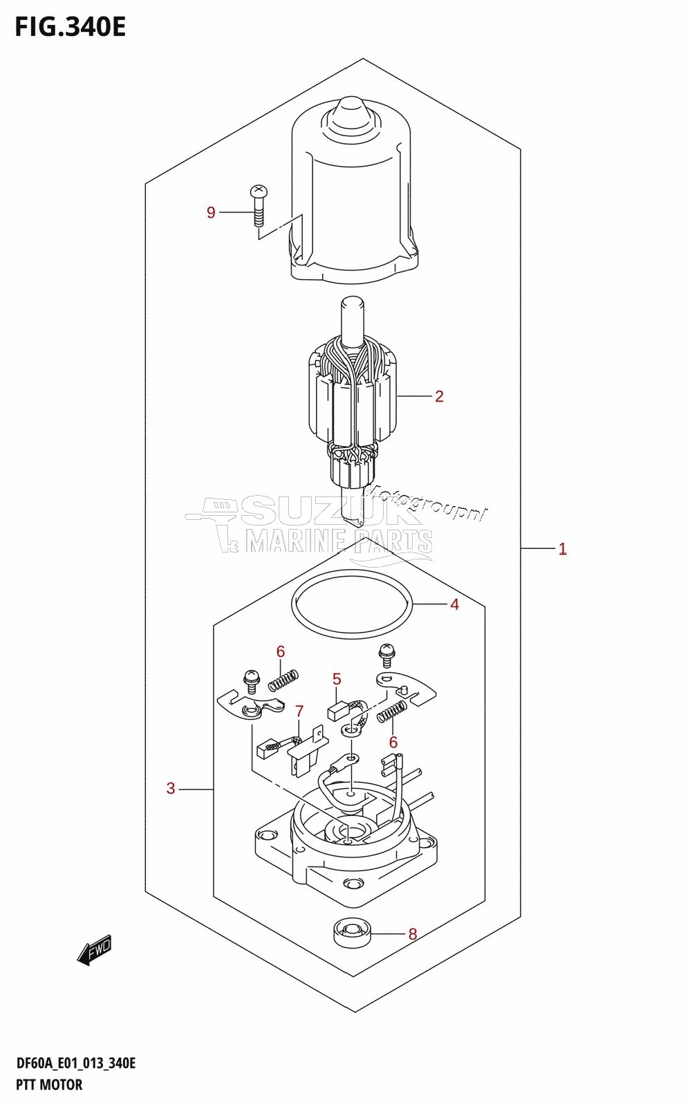 PTT MOTOR (DF50ATH:E01)