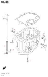 DF115A From 11503F-610001 (E01 E03 E11 E40)  2016 drawing OIL PAN (DF140AZ:E11)