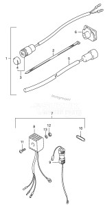 DT40 From 04003-371001 ()  2003 drawing OPT : ELECTRICAL (MANUAL STARTER)