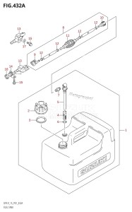 DF9.9 From 00992F-980001 (P01)  2009 drawing FUEL TANK