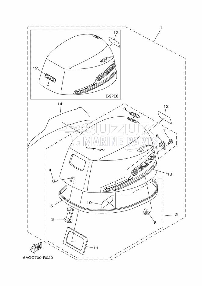 FAIRING-UPPER