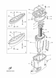 E75B drawing UPPER-CASING