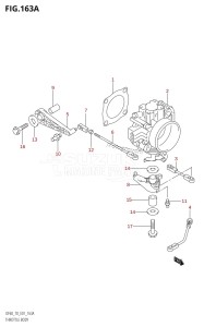 DF60 From 06001F-421001 (E01)  2004 drawing THROTTLE BODY