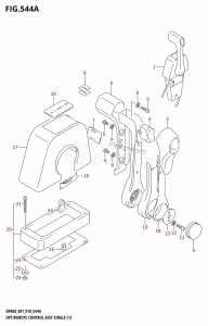 DF80A From 08002F-810001 (E01 E40)  2018 drawing OPT:REMOTE CONTROL ASSY SINGLE (1) (DF70A,DF80A,DF90A,DF100B)