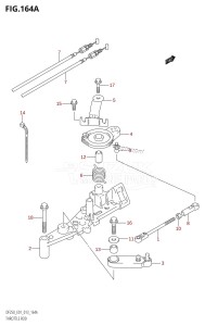 DF200 From 20002F-310001 (E01 E40)  2013 drawing THROTTLE ROD