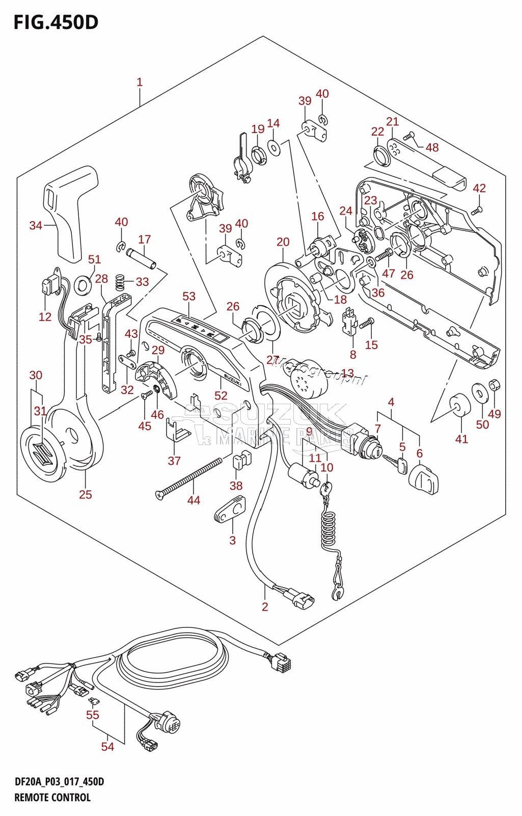 REMOTE CONTROL (DF20AT:P03)