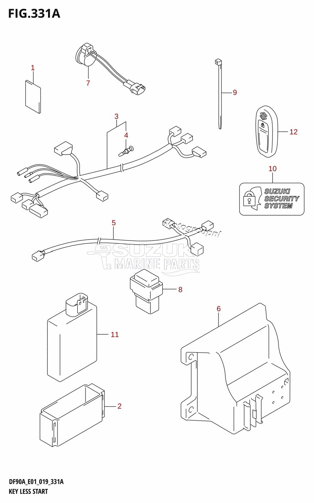 KEY LESS START (DF70A:E01,DF80A:E01,DF90A:E01,DF100B:E01)