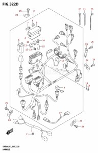 DF50A From 05004F-610001 (E03)  2016 drawing HARNESS (DF50AVT:E03)