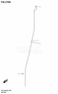 DF2.5 From 00252F-440001 (P03 )  2024 drawing SHIFT ROD (S-TRANSOM)