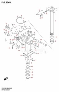 DF40A From 04004F-810001 (E34-Italy)  2018 drawing SWIVEL BRACKET (DF60AVT:E01,DF60AVT:E40)