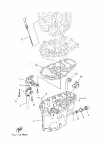 F40GETL drawing OIL-PAN