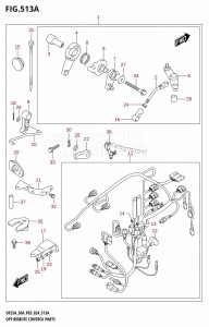 DF250A From 25003P-440001 (E11 - E40)  2024 drawing OPT:REMOTE CONTROL PARTS (DF25A)