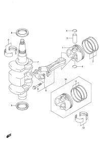 DF 20A drawing Crankshaft