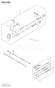 DT40 From 04005K-210001 ()  2012 drawing OPT:REMOCON PARTS SET (DT40WR:P40)