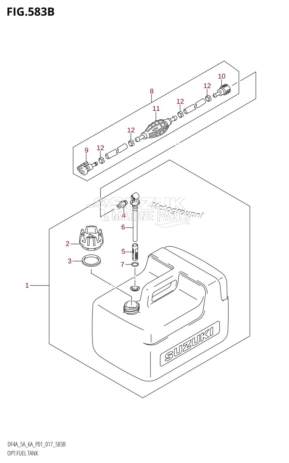 OPT:FUEL TANK (DF6A:P01)