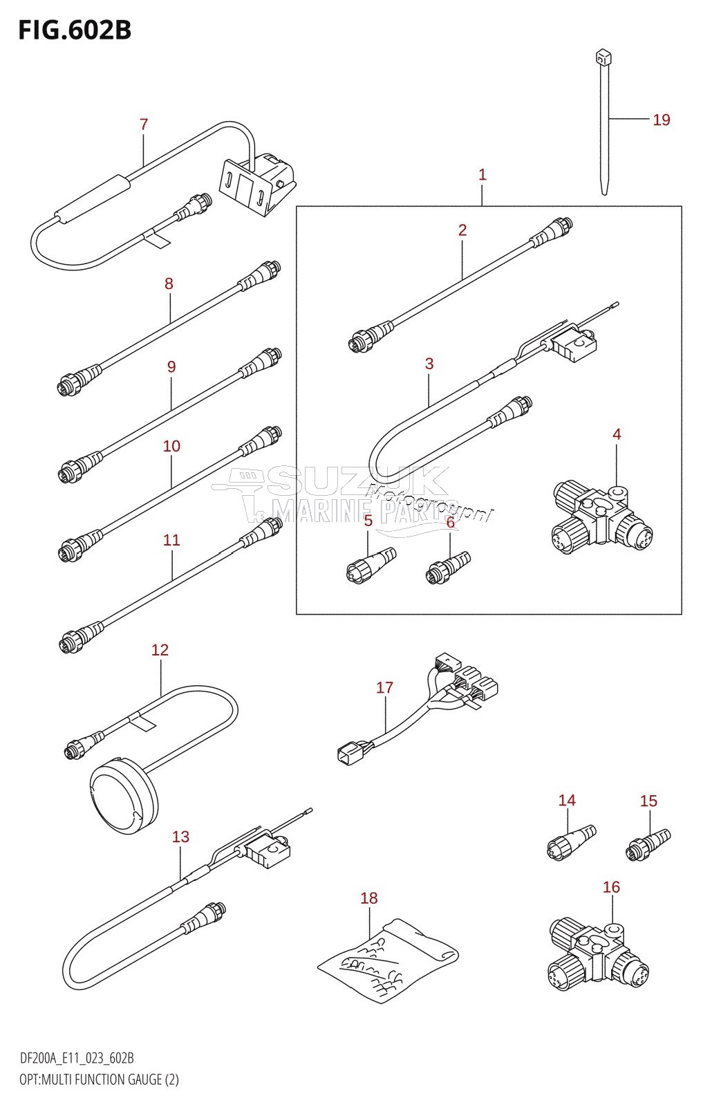 OPT:MULTI FUNCTION GAUGE (2) (023)