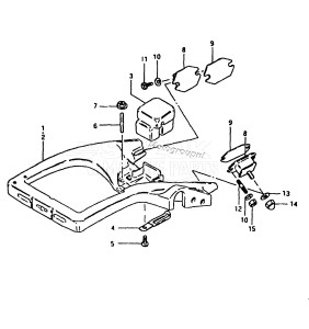 DT25 From 2501-100001 ()  1982 drawing STEERING BRACKET