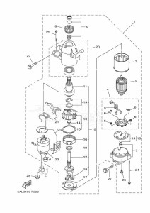 F250HETU drawing STARTER-MOTOR