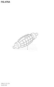 08002F-340001 (2023) 80hp E01 E40-Gen. Export 1 - Costa Rica (DF80AT) DF80A drawing SQUEEZE PUMP (E03,E11)