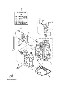 FT9-9GMHX drawing CYLINDER--CRANKCASE-1