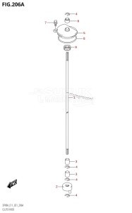 DF90A From 09003F-340001 (E11 E40)  2023 drawing CLUTCH ROD