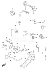 Outboard DF 175AP drawing Sensor