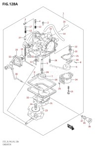 DT30 From 03005-610001 ()  2016 drawing CARBURETOR (DT25K:P36)