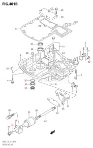 DF115T From 11502F-110001 (E01 E40)  2011 drawing ENGINE HOLDER (K6,K7,K8,K9,K10,011)