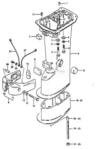 DT40 From 4002-805616 ()  1988 drawing DRIVESHAFT HOUSING