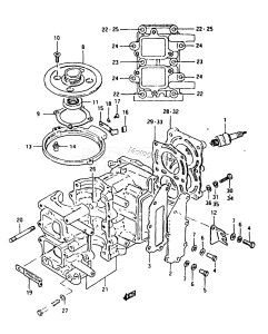 DT8 From 0801-200001 ()  1989 drawing CYLINDER DT5 (G /​ J)