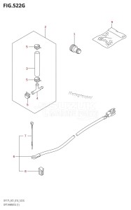 DF175TG From 17502F-410001 (E01 E40)  2014 drawing OPT:HARNESS (1) (DF150ZG:E01)