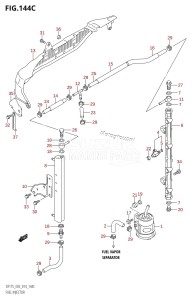 DF175TG From 17502F-410001 (E03)  2014 drawing FUEL INJECTOR (DF150Z:E03)