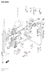 DF250Z From 25003Z-710001 (E03 E40)  2017 drawing HARNESS (DF250ST:E03)