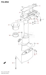 DF5 From 00502F-410001 (P01)  2014 drawing DRIVE SHAFT HOUSING