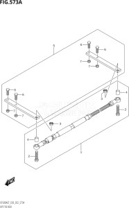 15004F-040001 (2020) 150hp E03-USA (DF150AST) DF150AST drawing OPT:TIE ROD