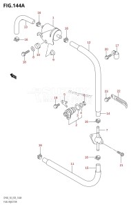 DF40 From 04001F-371001 (E03)  2003 drawing FUEL INJECTOR