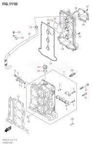 05004F-610001 (2016) 50hp E01-Gen. Export 1 (DF50AVT  DF50AVTH) DF50A drawing CYLINDER HEAD (DF40AST:E34)