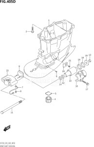 25003Z-040001 (2020) 250hp E03-USA (DF250Z  DF250Z) DF250Z drawing DRIVE SHAFT HOUSING (DF250ST:X-TRANSOM)