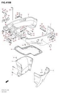 DF250 From 25003F-010001 (E01 E40)  2010 drawing SIDE COVER (L-TRANSOM)