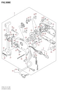 DF80A From 08002F-410001 (E01 E40)  2014 drawing OPT:REMOTE CONTROL (DF90A:E01)