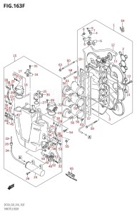 DF225T From 22503F-410001 (E03)  2014 drawing THROTTLE BODY (DF250Z:E03)