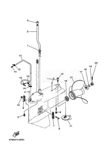 Z175H drawing LOWER-CASING-x-DRIVE-2