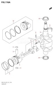 DF9.9A From 00994F-210001 (P01)  2012 drawing CRANKSHAFT