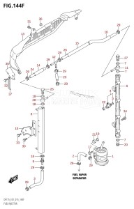 DF150 From 15002F-510001 (E01 E40)  2015 drawing FUEL INJECTOR (DF150Z:E40)