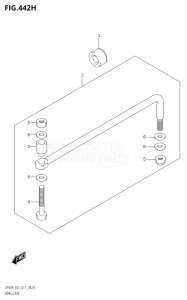 04003F-710001 (2017) 40hp E01-Gen. Export 1 (DF40A  DF40AQH  DF40ATH) DF40A drawing DRAG LINK (DF60AVT:E40)