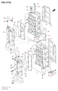 DF250ST From 25004F-210001 (E03)  2012 drawing CYLINDER HEAD