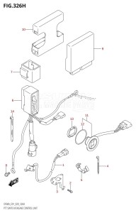 DF50A From 05003F-040001 (E01)  2020 drawing PTT SWITCH /​ ENGINE CONTROL UNIT (DF50AVTH:E01)